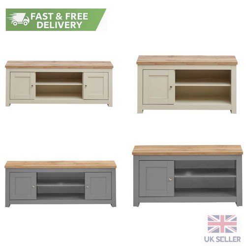 Cream grey stand - tv,