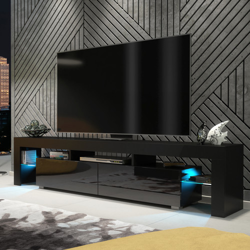Unit stand cabinet - cabinet, black