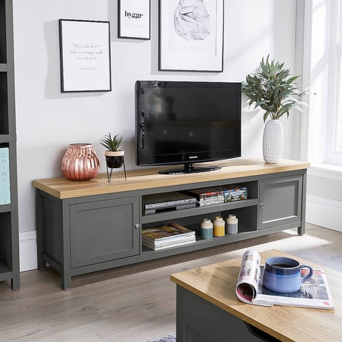 Large stand dark grey 180cm - dark,