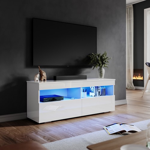 White high gloss - gloss, unit