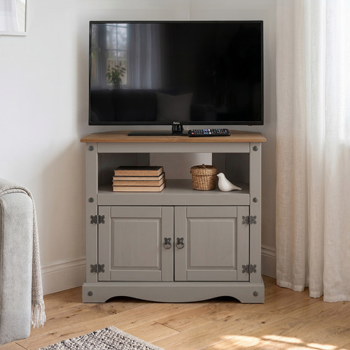 Corona unit corner grey - grey, wax