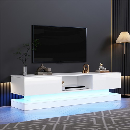 Stand cabinet unit white - tv,