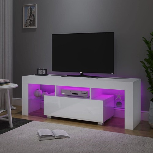White unit stand cabinet - stand,