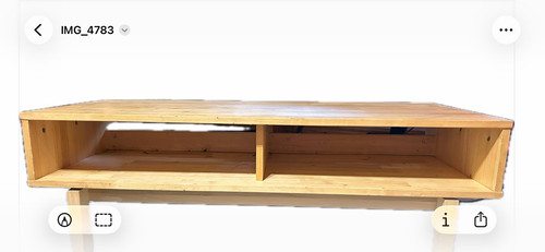 Wood stand media unit - tv,