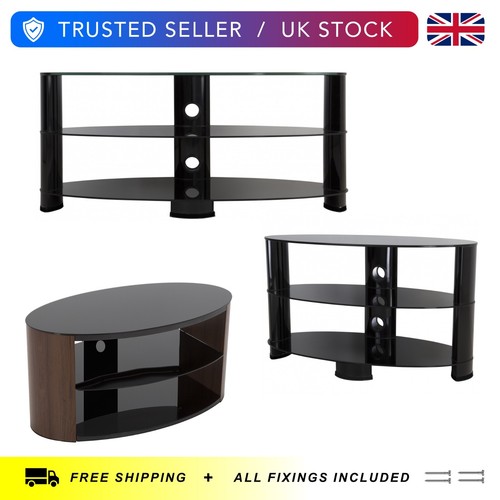 Oval glass stand - glass, unit